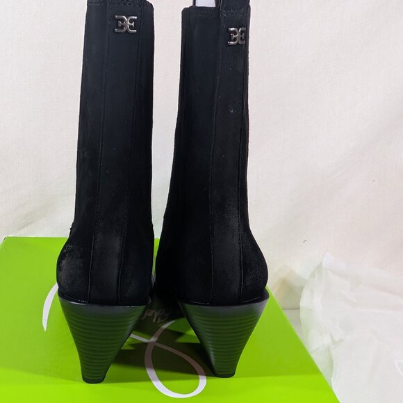 Sam Edelman Black Suede Boots - Picture 2 of 5